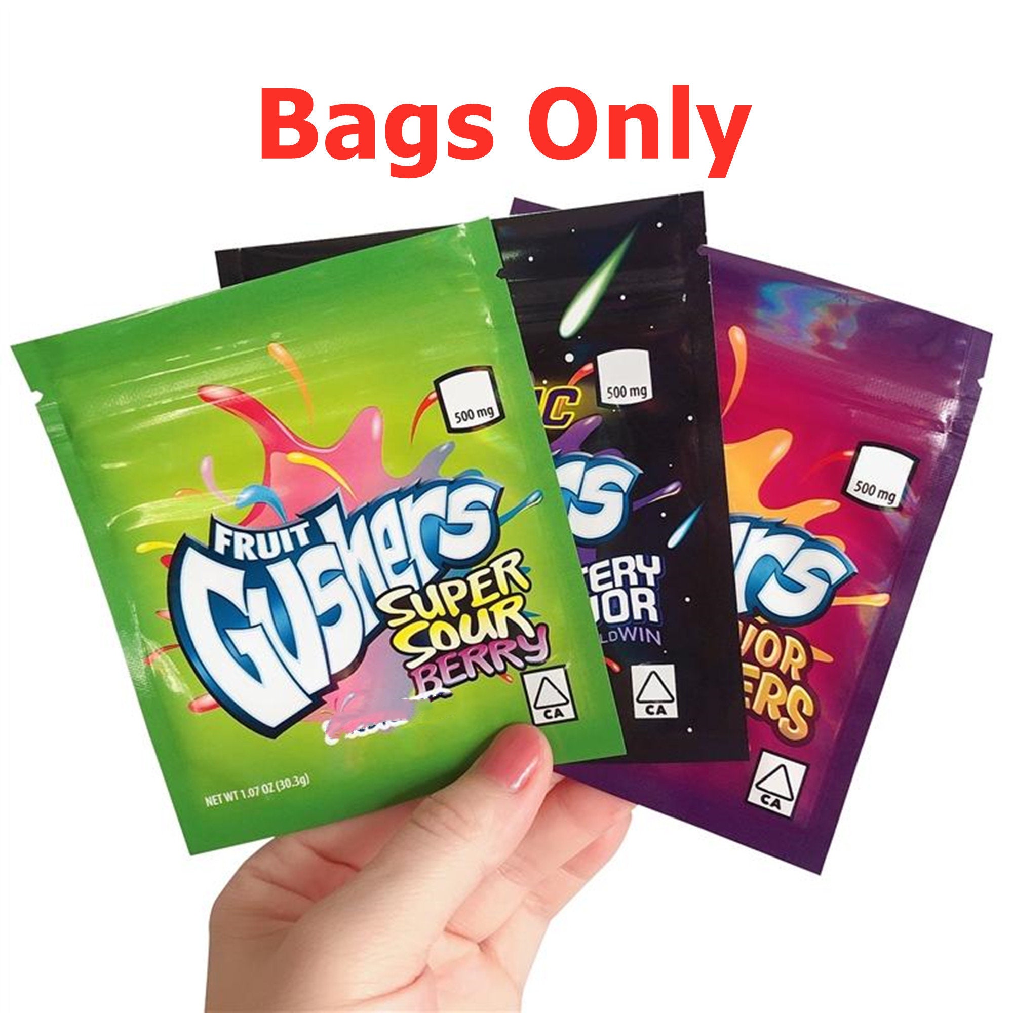 Fruit Gushers Exotic Mylar Bag Infused Smell Proof Dustproof Etsy