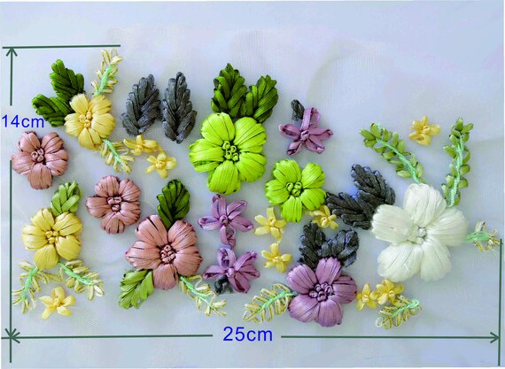 4cm Wide Lace Ribbons For Crafts Hollow Sewing Tulle Fabric For Bow Hair  Diy Decorative Flower Embroidery Handmade Material 2m