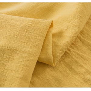 Various colors, washed cotton, imitation cotton and linen, sand washed slub cotton, crepe,  for shirts, suits, dresses ， by the meter