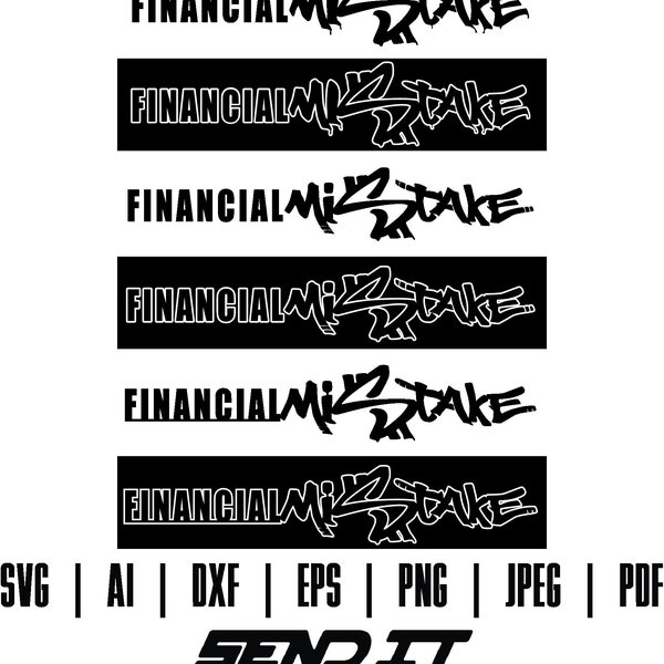 Financial Mistake Svg - Etsy
