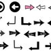 Directional Arrows Svg, Basic Arrows Svg, Arrows Clipart, Arrow Svg ...