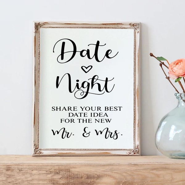 Date Night Svg, Date Jar Svg, Date Night Jar Svg, Newlyweds Svg, Wedding Sign Svg, Wedding Svg, Love Svg, Svg Files for Cricut, Couples Svg