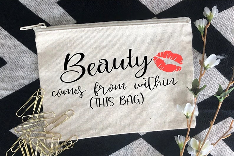 Makeup Bag Svg Makeup Bundle Svg Canvas Bag Svg Cosmetic Etsy