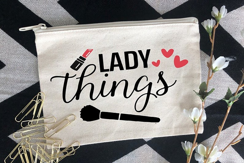 Makeup Bag Svg Makeup Bundle Svg Canvas Bag Svg Cosmetic Etsy