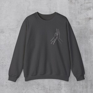 Vet Tech Sweatshirt: Animal Rescue Paw Print Crewneck image 6