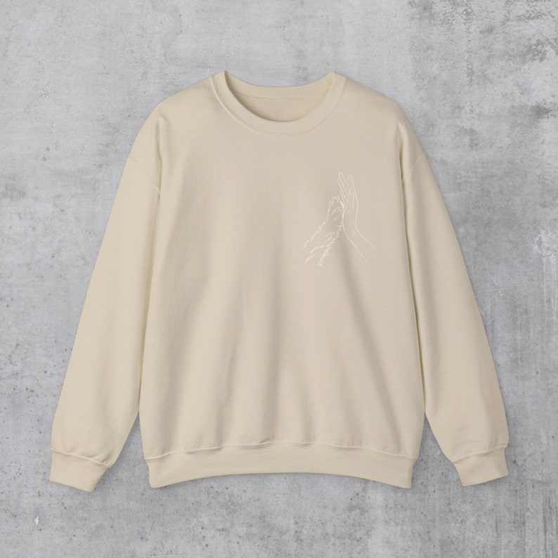 Vet Tech Sweatshirt: Animal Rescue Paw Print Crewneck image 4