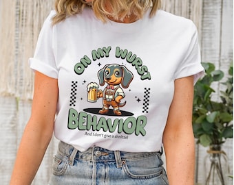 Camiseta Oktoberfest Camiseta Dachshund Regalos Dachshund Mujeres Oktoberfest Camiseta Cerveza Regalos Perro Weiner Mamá Doxie Oktoberfest Camiseta Divertida Perro