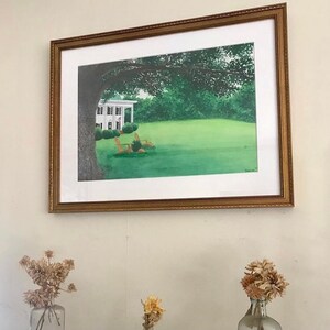 Custom Watercolor House and Landscape Paintings (Examples Shown Not For Sale)