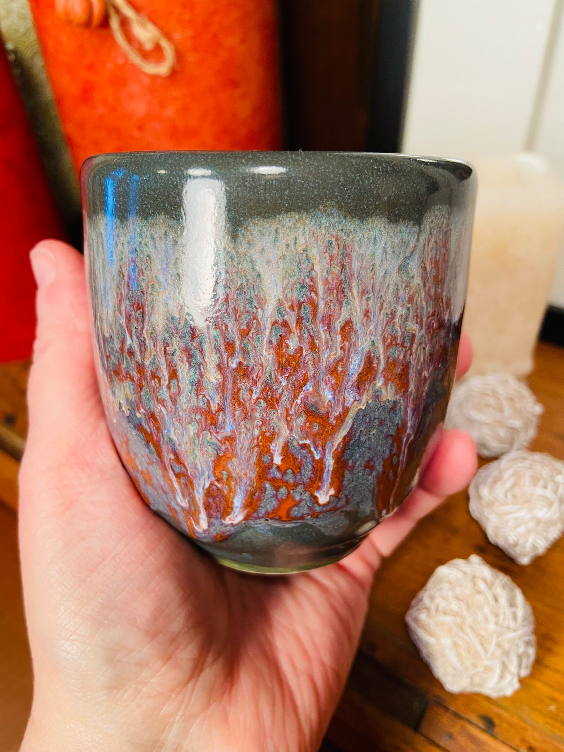 Amazing handcrafted ceramic cocktail or stemless wine cup Etsy