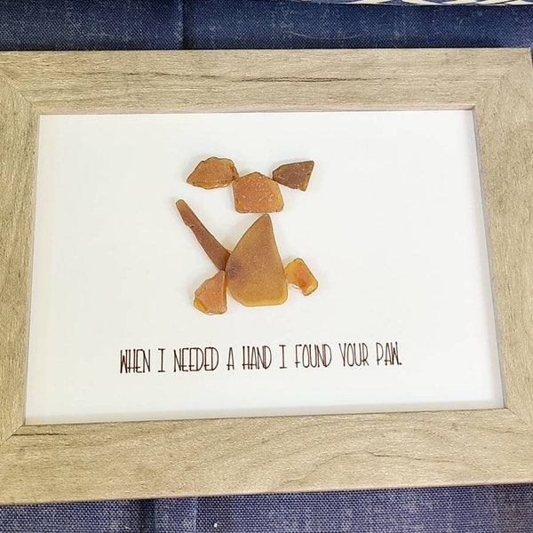 For the love of your favorite dog and beach glass