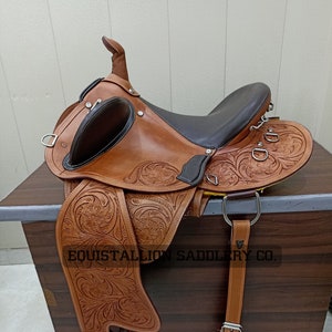 EQUISTALLION New Australian stock / endurance western saddle with free rear cinch 2023 Edition
