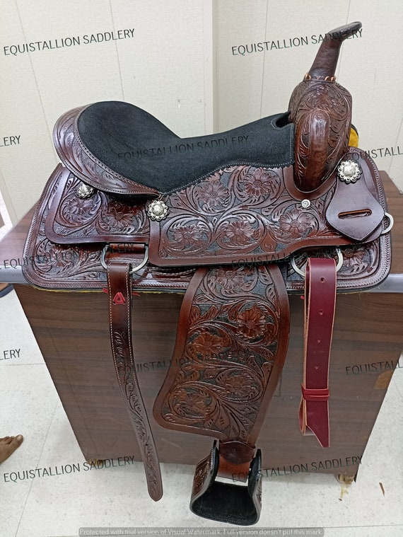 Porte bagage de selle western Banque de photographies et d'images à