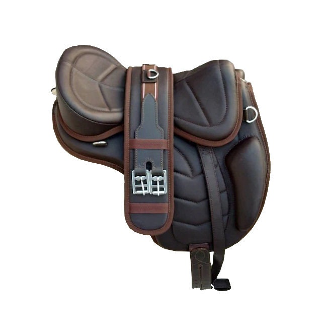 treeless freemax leather saddle leather freemax softy saddle all sizes 10 to 19 inch free ship