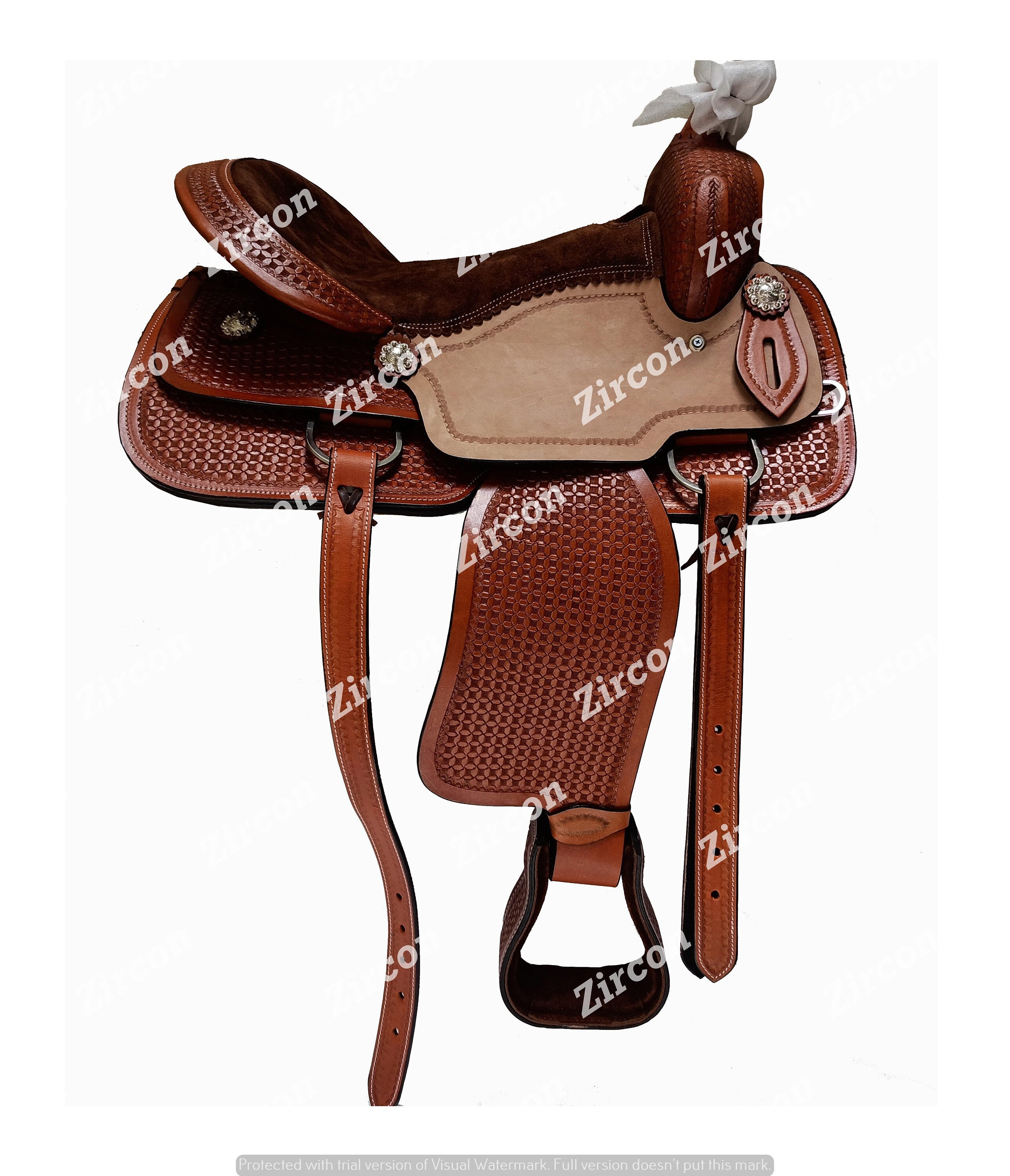 Horse Western saddle with matching Headstall & Breastplate Etsy