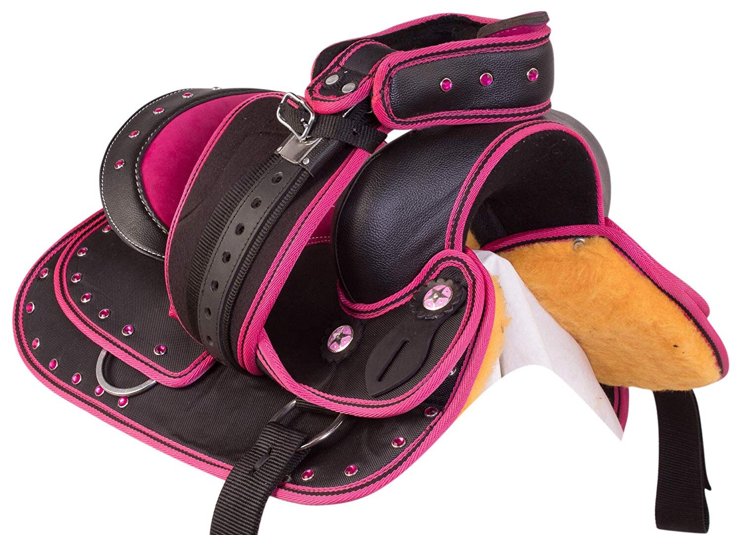 Pink Synthetic Western Horse Pony Saddle TACK Set 12 Light Etsy