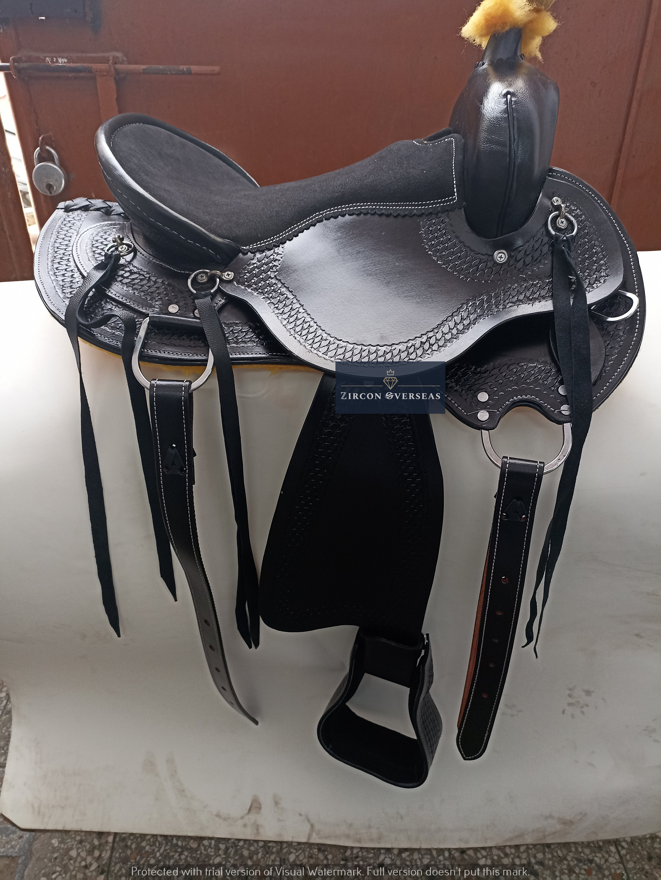 馬具 鞍 サドルメイキング 技法書「Saddle Making Vol 1」 Trick riding saddle - Etsy 日本