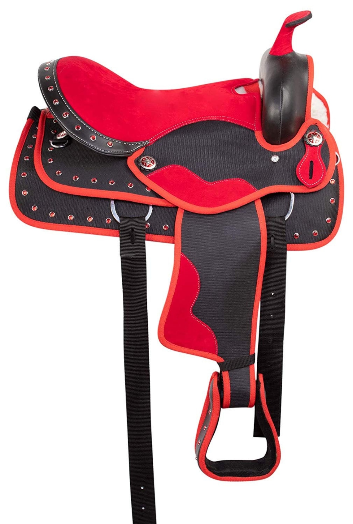 Red Horse Saddle Western Synthetic Barrel Racing Trail TACK Etsy