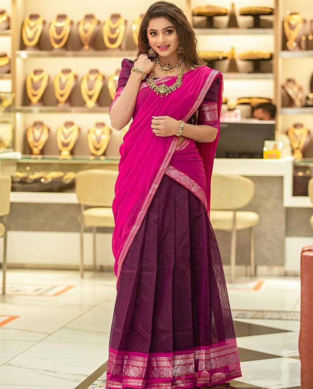 Pattu Half Saree Etsy Uk