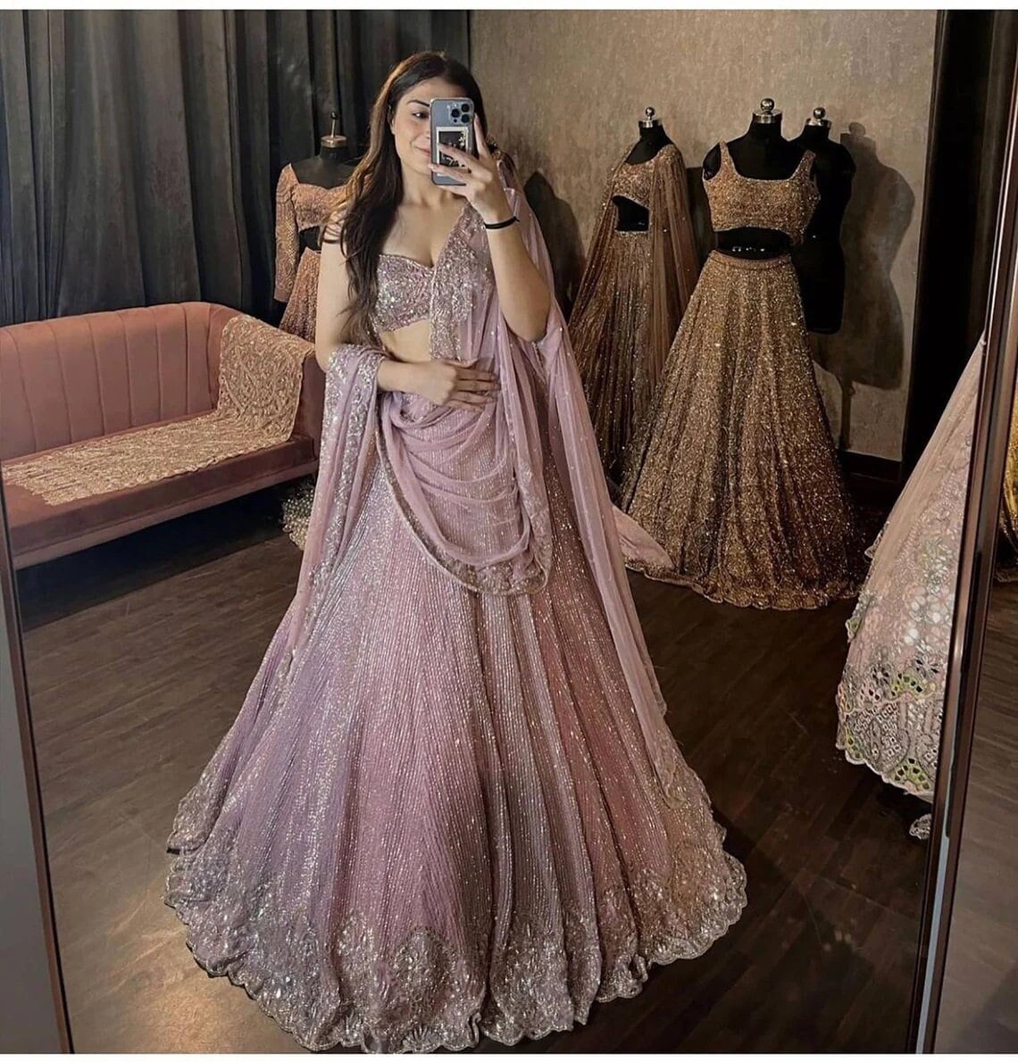 long gown for reception