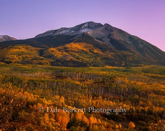 Colorado Fall Dusk