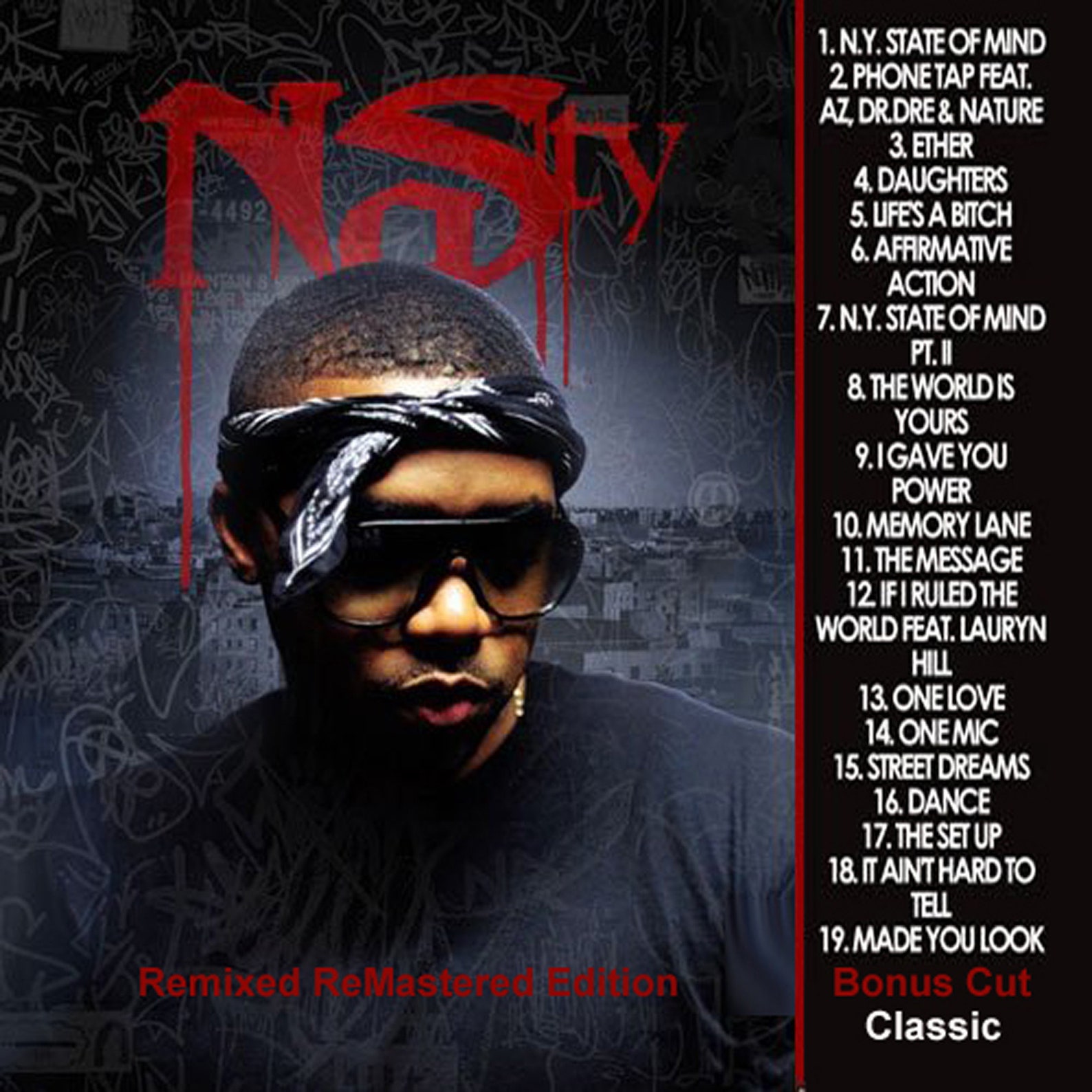 NaSty NaS HipHop Classics Mixtape Compilation Mix CD Etsy