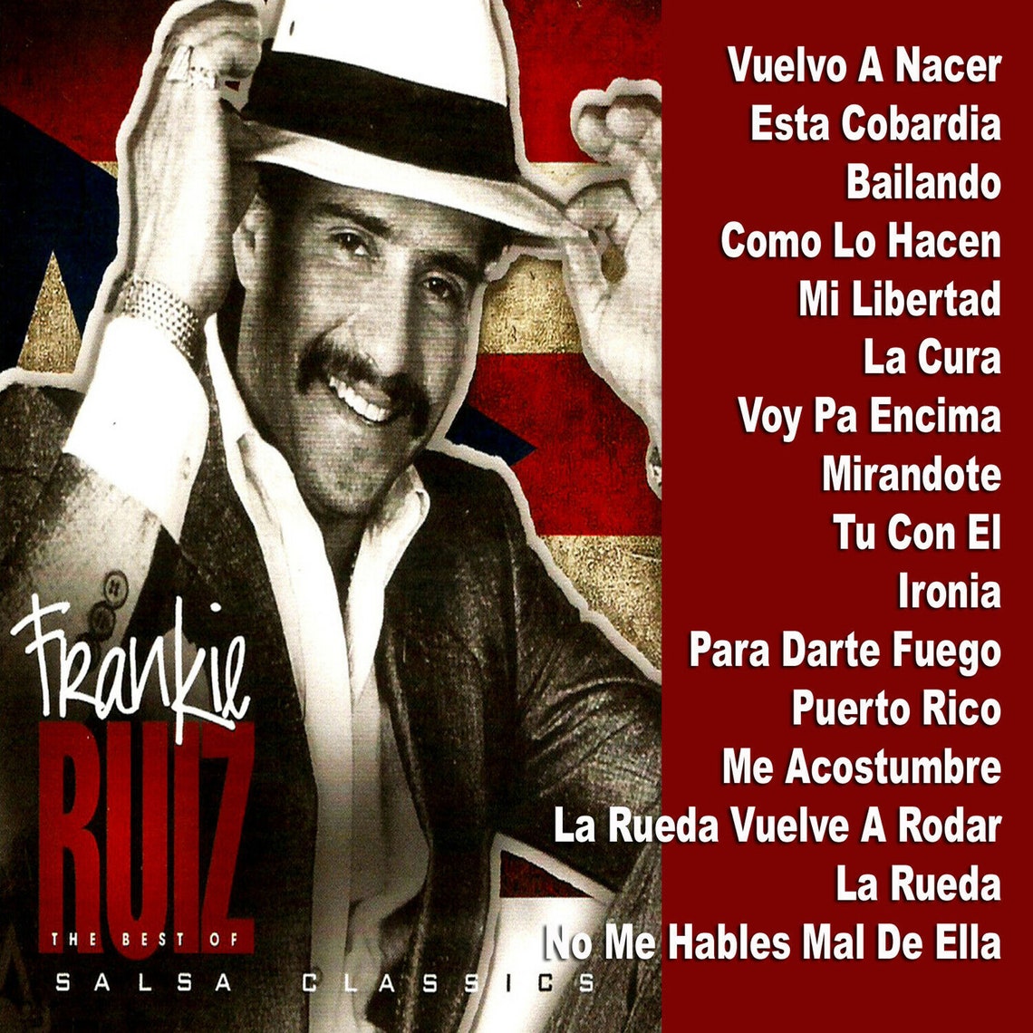 SALSA CLASSICS Vol 4 Frankie Ruiz Mixtape CD Etsy