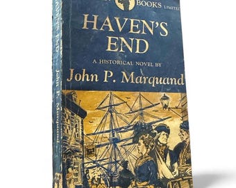 Vintage book Haven’s End by John P. Marquand Pan Books Edition (1947)