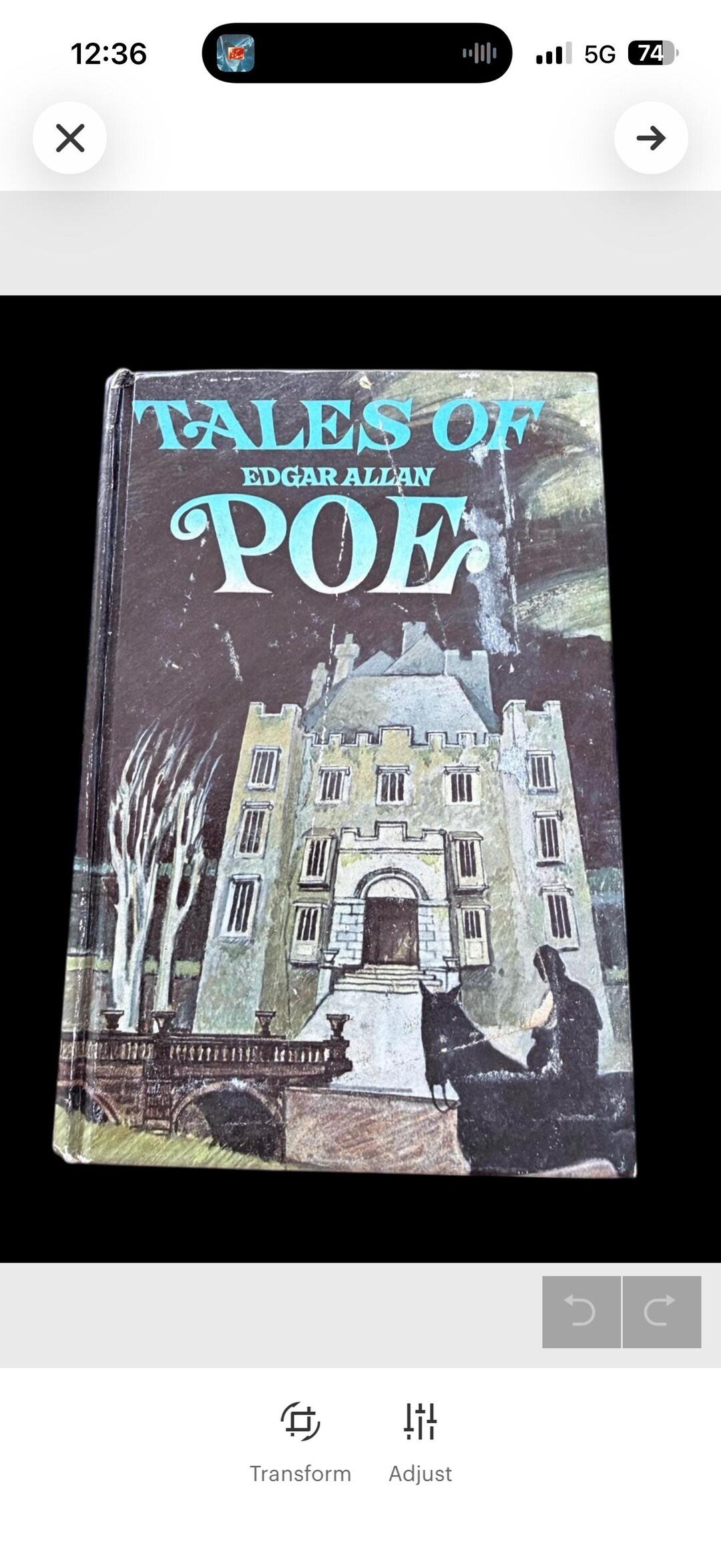 Vintage Tales of Poe Book by Edgar Allan Illustrated Hardcover Novel ...