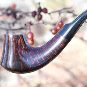 Custom Briar Volcano Tobacco Pipe: EDWS Pipe No. 031