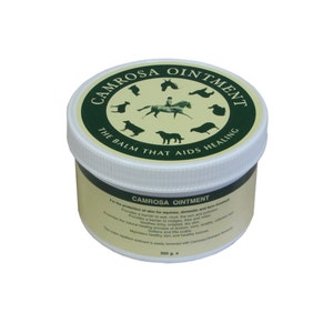 Camrosa Ointment (100g): a soothing, healing balm for sore, itchy skin & wounds in all animals, sore paws, dry nose in dogs and much more.