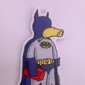 Quasimoto “Quas-Man” 4 inch Sticker