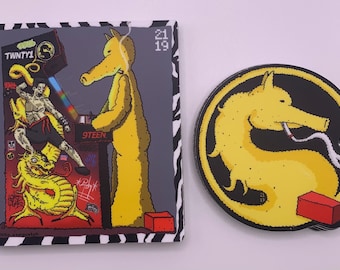 Kombat Quas Sticker Pack: Hip Hop Gamer Stickers | Quasimoto | Lord Quas