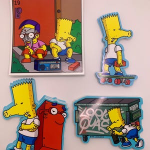 QuasiBarto (4 sticker pack) 4 inch stickers x hip hop stickers