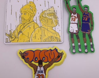 DOOM Waterproof Sticker Pack: New York Edition (3 Stickers) | hip hop inspired art works stickers