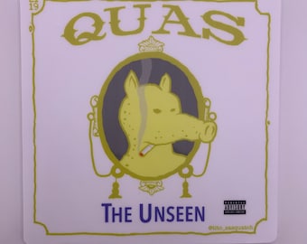 Quas: The Unseen ( 4 inch Sticker)