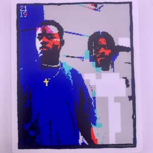 Menace XXI XIX Society ‘93 (4 Inch Sticker) Menace II Society Hood Classic X Cult Movie X High Quality Vinyl Sticker X Pixel Art