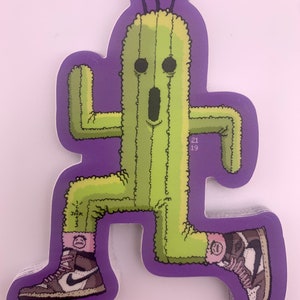 Cactus Jack 4 inch sticker x Travis Scott x cactaur x Final fantasy x sneaker head x gamer x laptop decal x car decal x utopia sticker