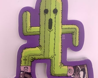 Cactus Jack Cactaur Sticker: Hip Hop x Gamer  Mashup