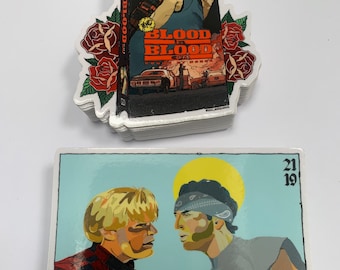 Vatos Lovos Cholo Movie (2 stickerset) stickers van 4 inch | La Onda X Hood-filmklassiekers | waterdichte sticker | Chicano-sticker | Jaren 90