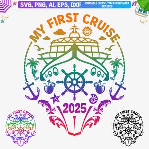 My First Cruise 2025 Svg Png, My First Cruise Shirts Svg, Cruising 2025 svg, Cruise Ship svg, Cruise SVG Cricut File, Cruise Trip svg