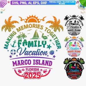 Marco Island Familienurlaub 2025 SVG
