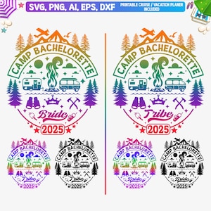Möhippa 2025 SVG: Brud & Stam Bergsresa (Digital Fil)