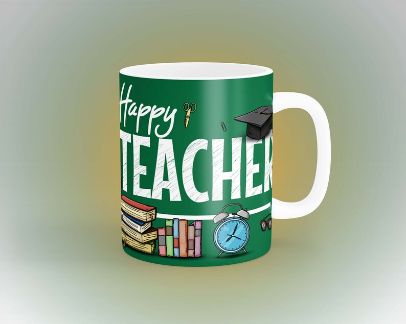 MUG TEMPLATE TEACHERS Day Mug Design Sublimation Mug Etsy
