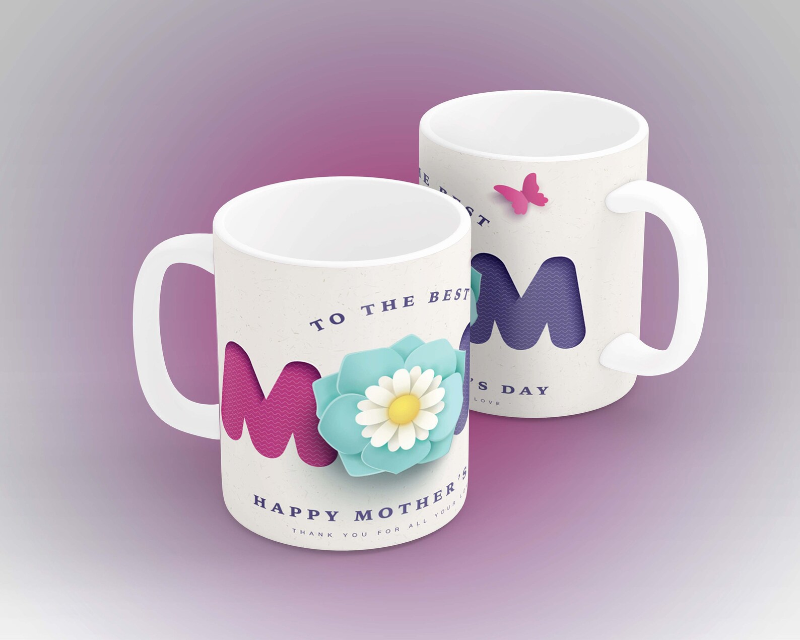 Mug Template Mothers Day Mug Design Sublimation Mug Etsy Canada