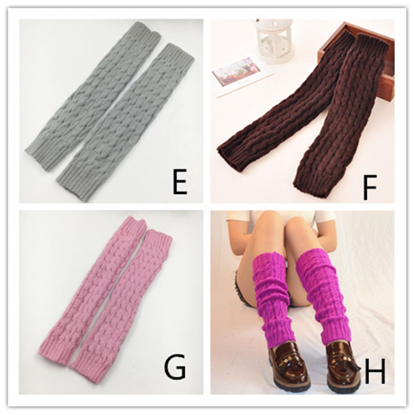 Knitted Leg Warmers Knitted Black Leg Warmers Warm Socks In Etsy