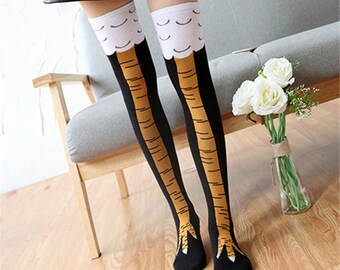 Game Life High Socks Cartoon Chicken And Egg Sport Socks Crew Socks Game Life High Socks Cartoon Chicken And Egg Sport Socks Crew Socks