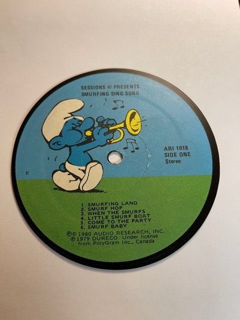 Smurf 8 Tracks The Smurfs - Smurfing Sing Song Father Abraham in Smurfland  Smurf 8-Tracks