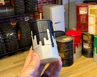 1:10th Light up Oozing Oil Drum
