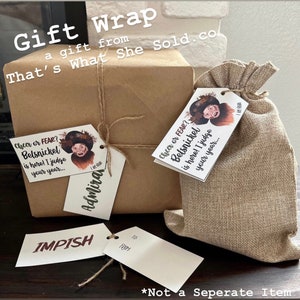 The Office Gift Wrapping Add-On: Belsnickel Gift Tag