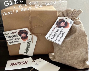 The Office Gift Wrapping Add-On: Belsnickel Gift Tag